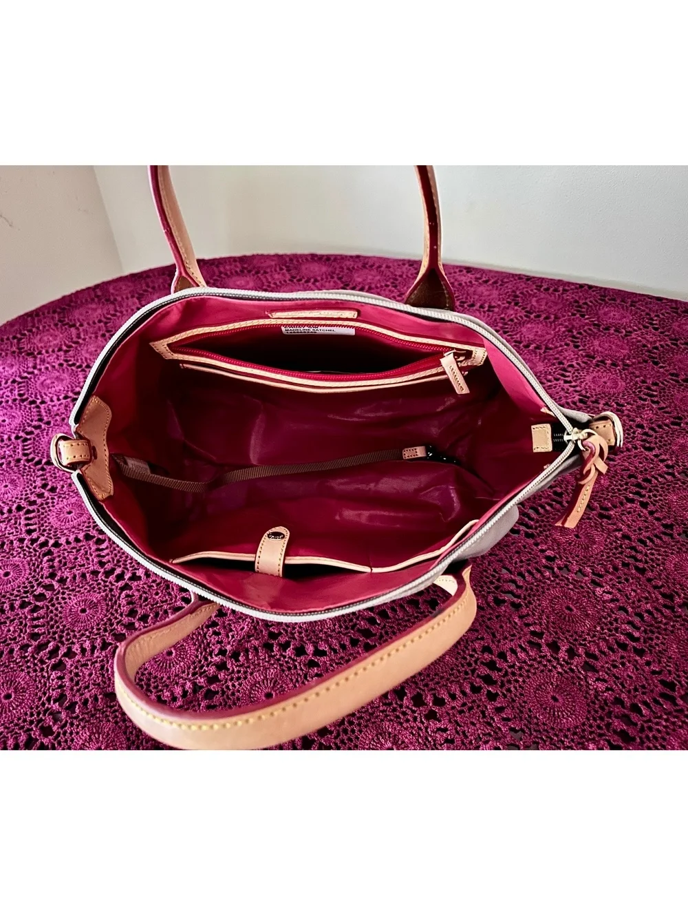 Vintage Dooney & Bourke Carley Madeline Satchel